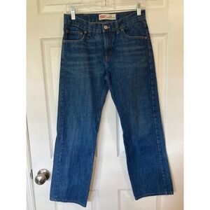 Levi's Blue 569 Loose Straight Jeans 16 Regular (28/28) Skater Baggy Y2K Casual